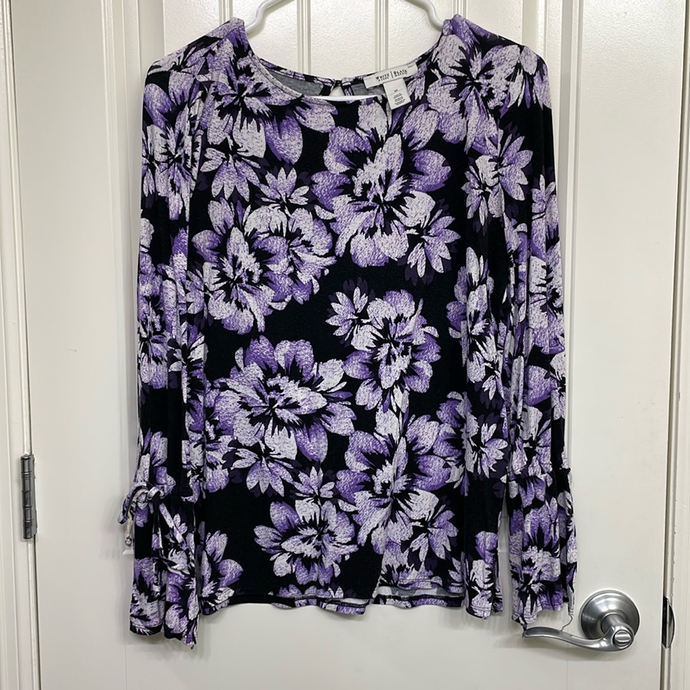 White House Black Market long sleeve shirt - Picture 1 of 11